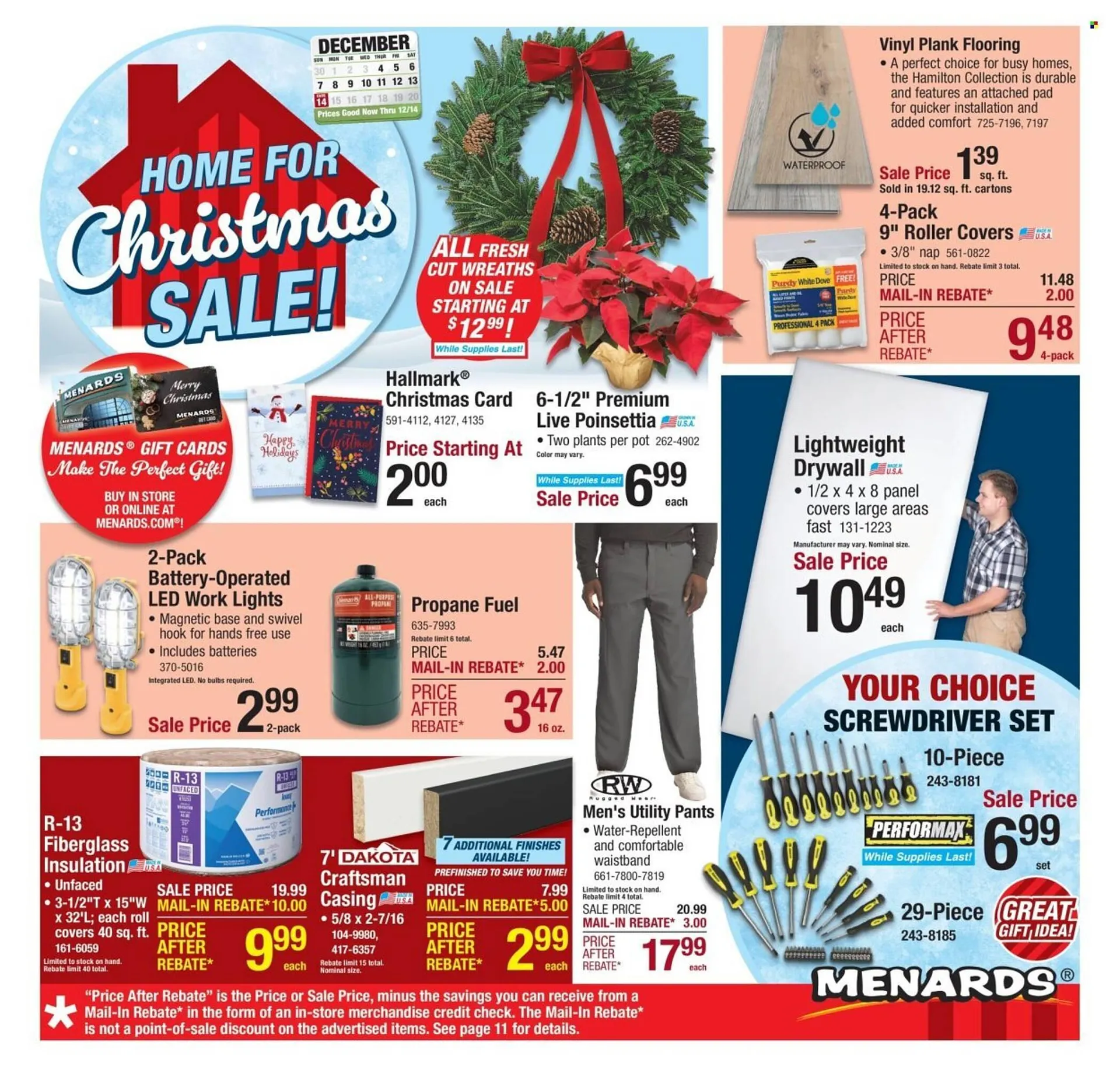 Menards weekly ad - 1