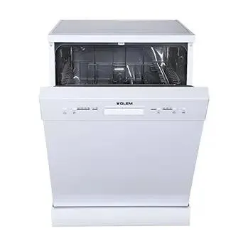 Glem - GLEM GDF623WH Free-Standing Dishwasher
