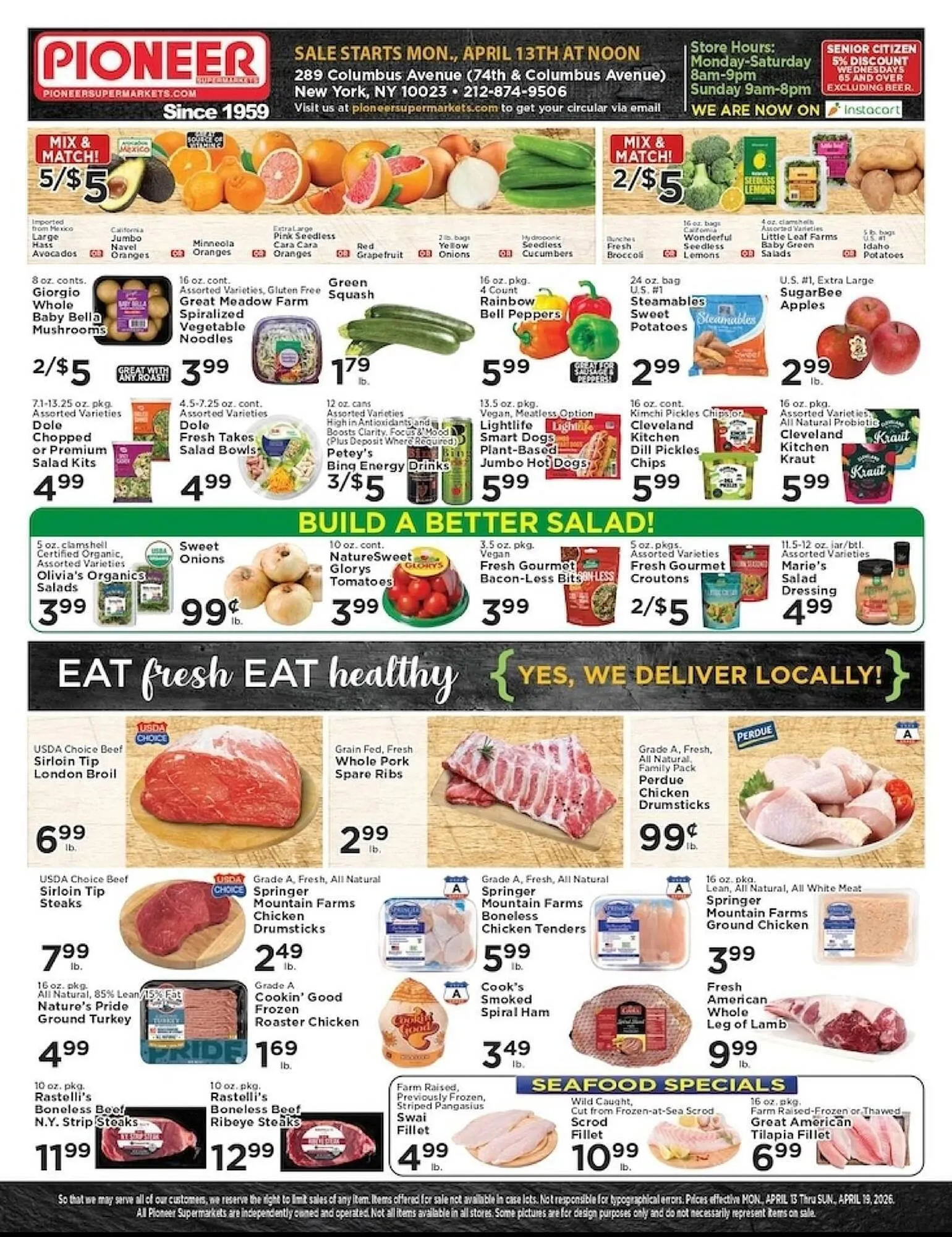 Pioneer Supermarkets weekly ad - 1