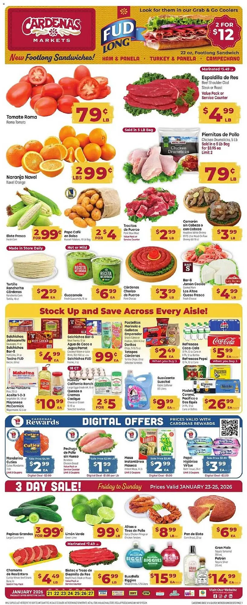 Weekly ad Cardenas weekly ad from January 21 to January 27 2026 - Page 1