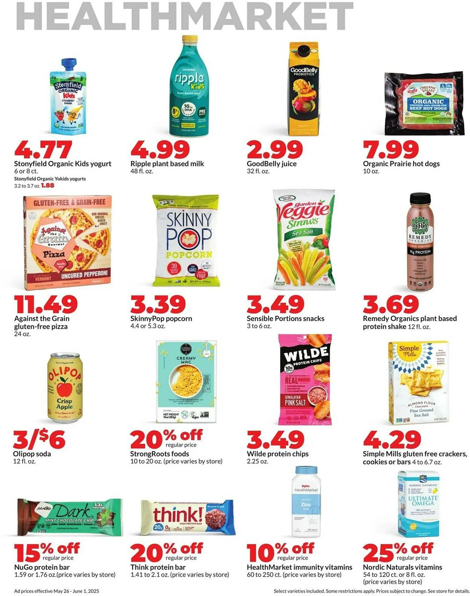 Weekly ad Hy-Vee Weekly Ad from May 26 to June 30 2025 - Page 25