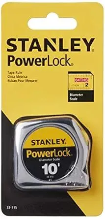 STANLEY PowerLock Tape Measure, 10-Foot (33-115)