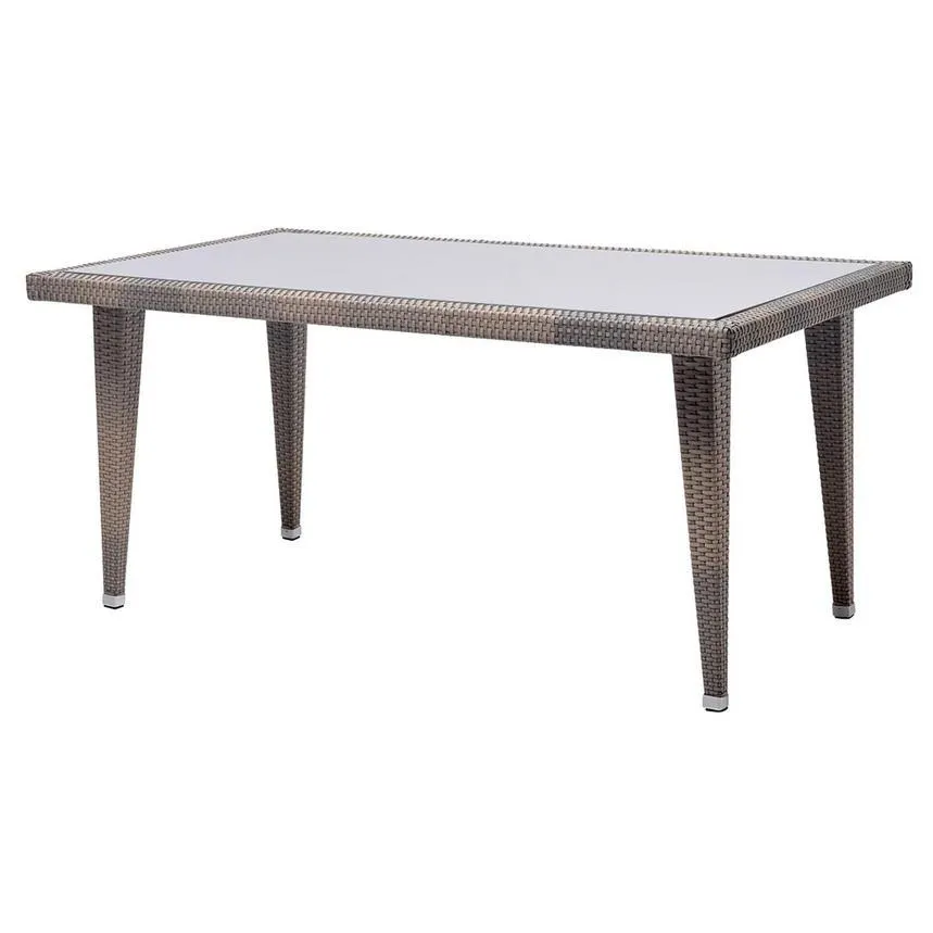 Neilina Brown Rectangular Dining Table