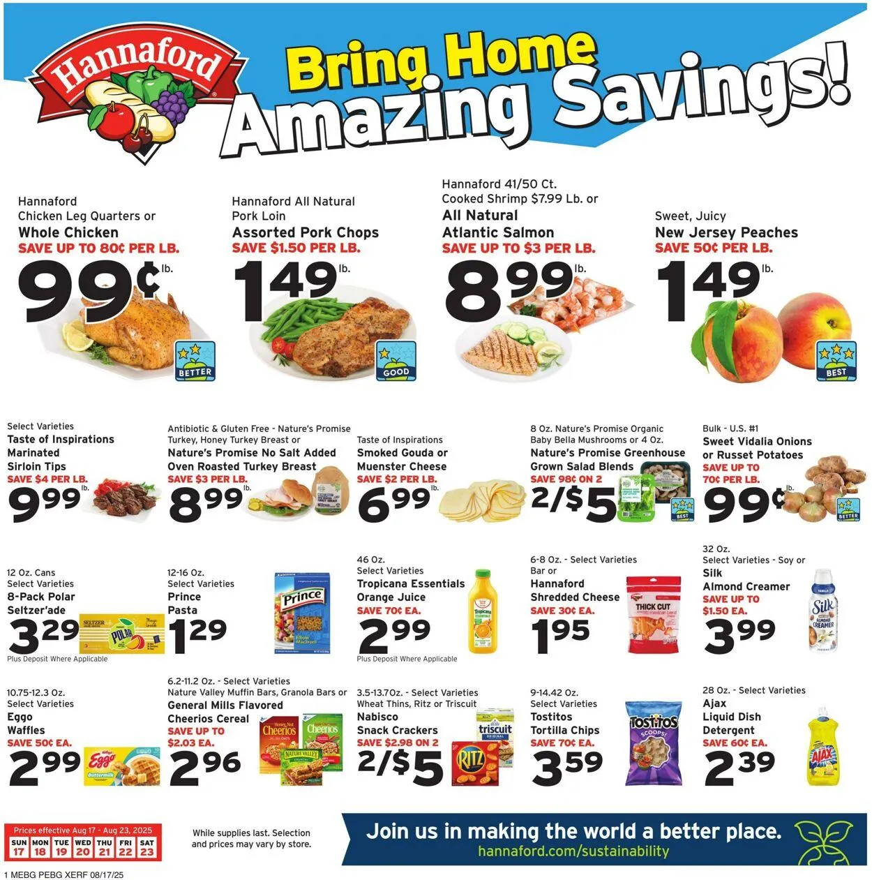 Hannaford Current weekly ad - 1