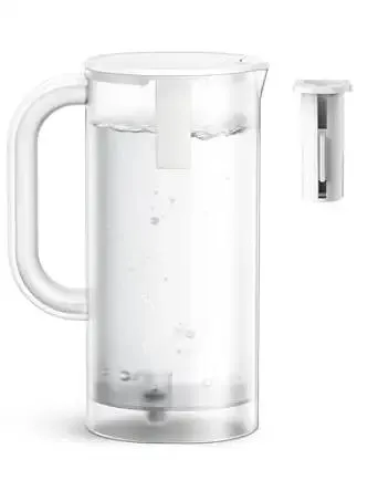 Dreo Reverse Osmosis Water Filter Countertop Water Pure Pitcher, Potable Pitcher for WF511 Water Purifier, 1.5L