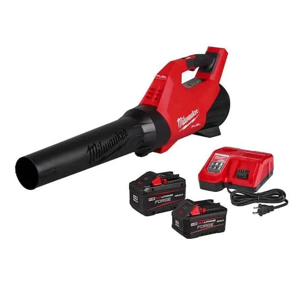 M18 FUEL 120 MPH 500 CFM 18V Brushless Cordless Battery Powered Leaf Blower Kit w/ (2) FORGE Batteries & Rapid Charger