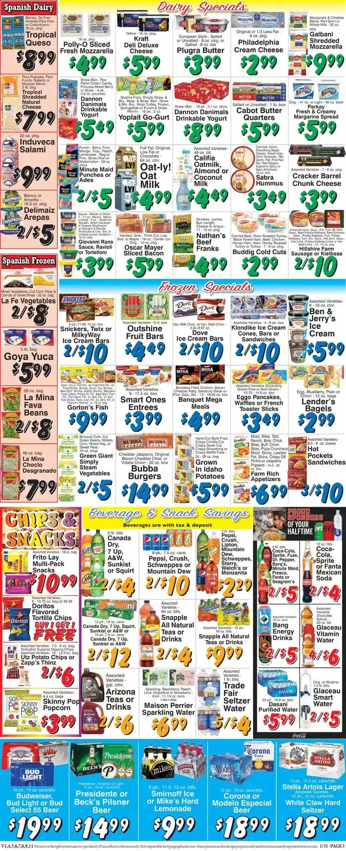 Weekly ad Our best bargains from January 31 to February 14 2025 - Page 3