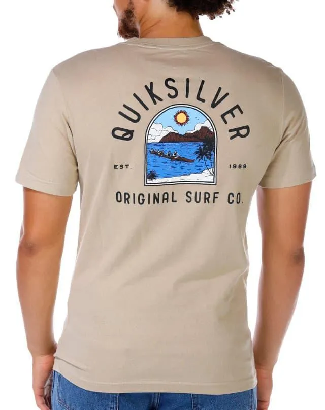 Quiksilver Mens Short Sleeve Graphic Tee