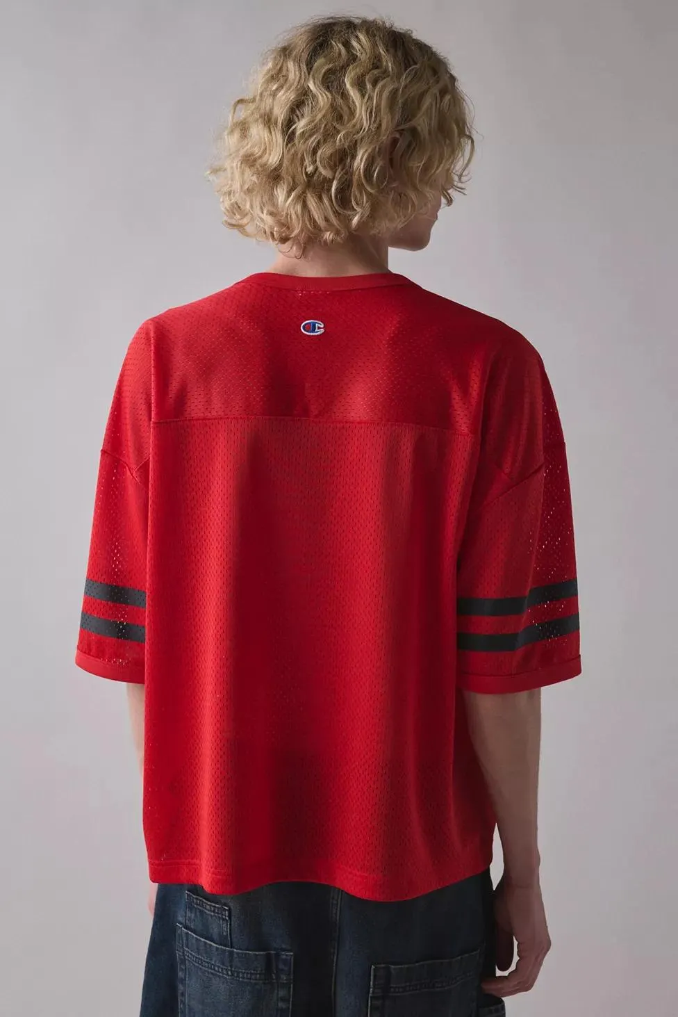 Champion Yearbook Mesh Football Jersey Tee