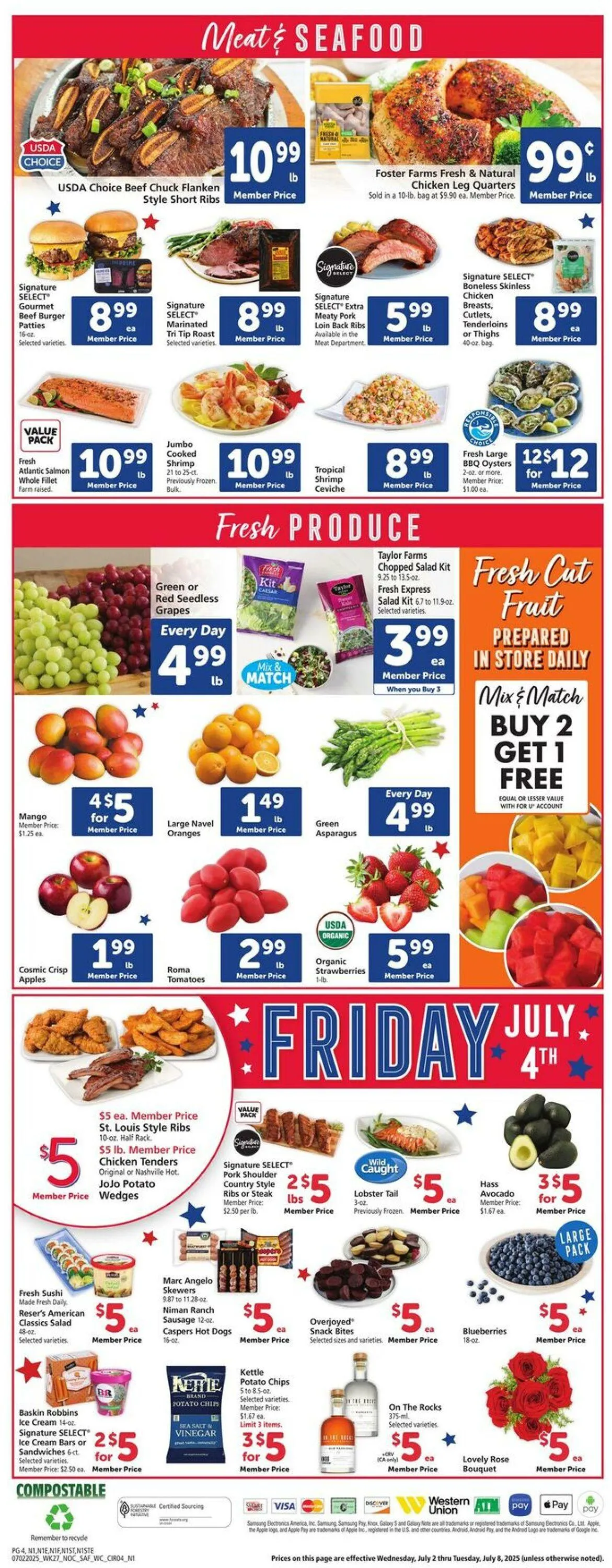 Catálogo de Safeway Current weekly ad 2 de julio al 8 de julio 2025 - Página 6