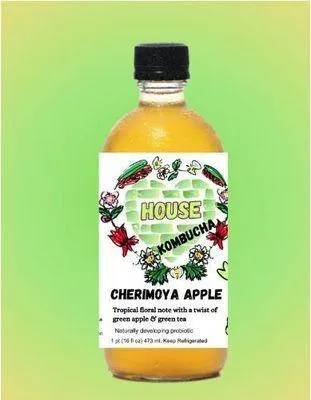 House Kombucha, Kombucha Cherimoya Apple