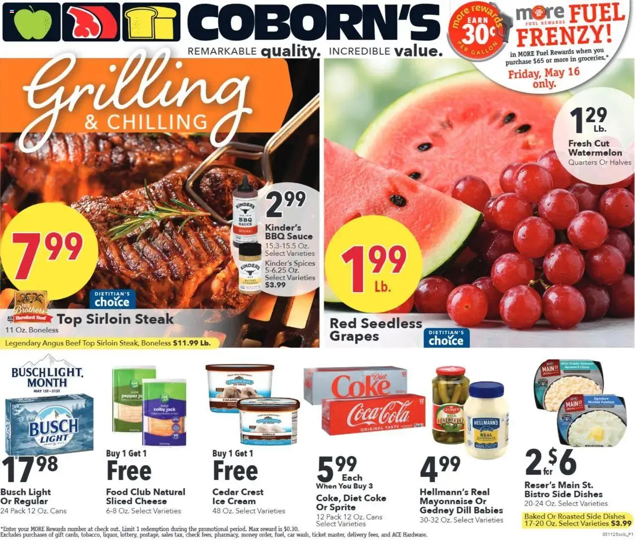 Weekly ad Coborn's Weekly Ad from May 11 to May 17 2025 - Page 1