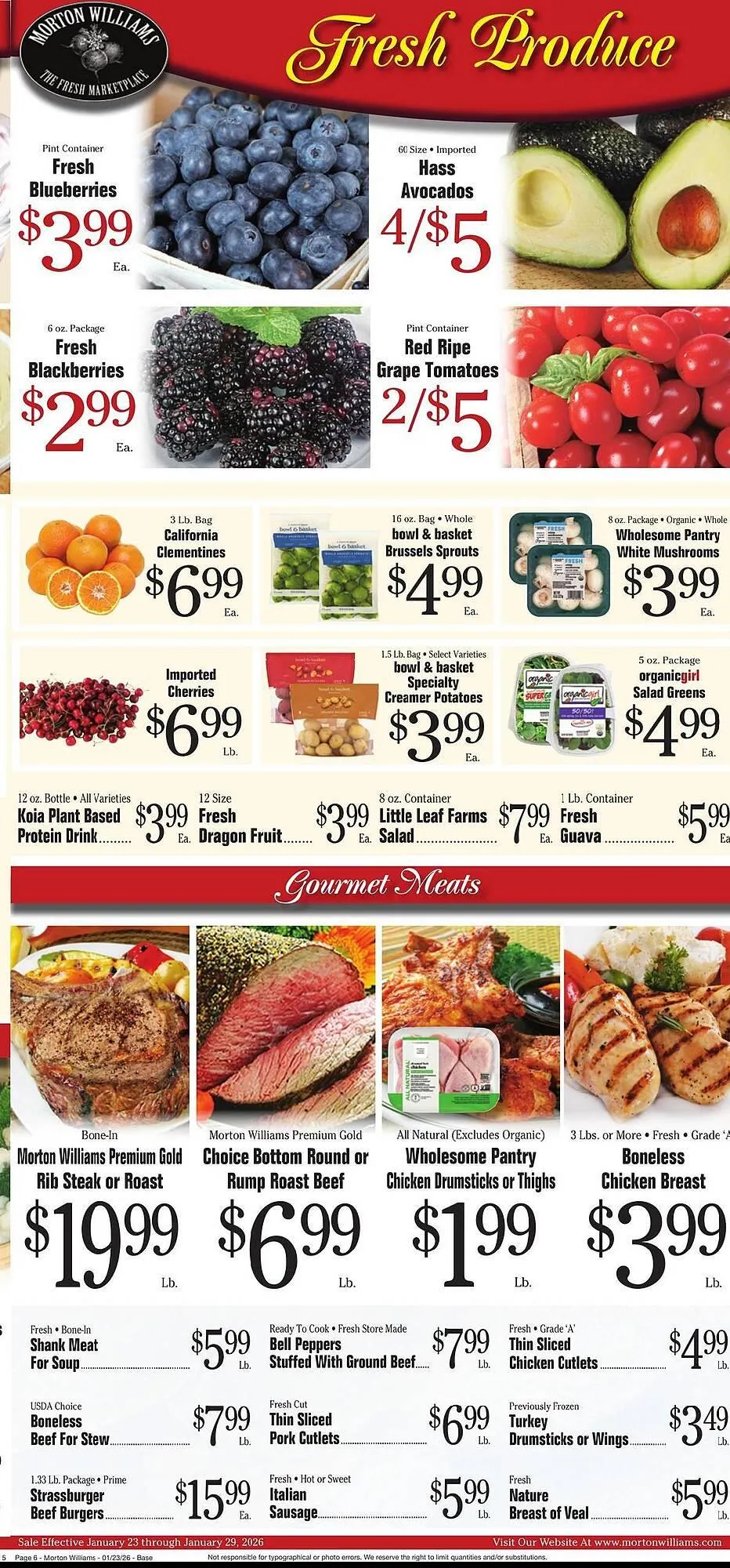 Weekly ad Morton Williams weekly ad from January 23 to January 29 2026 - Page 6