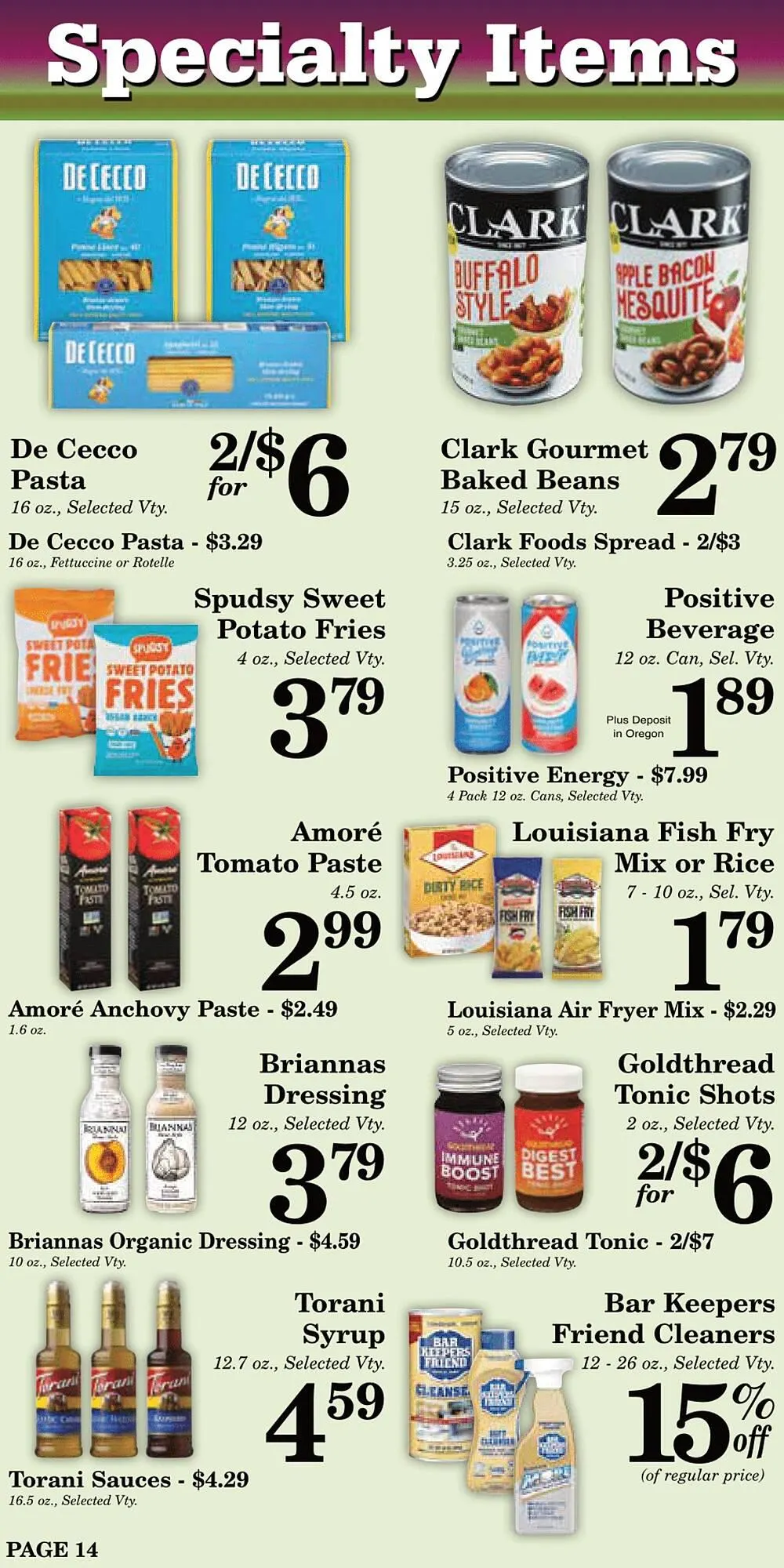 Weekly ad Harvest Foods ad from February 26 to April 1 2025 - Page 15