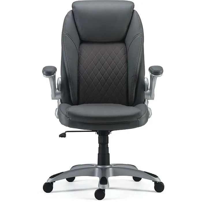 Staples Sorina Ergonomic Bonded Leather Swivel Executive Chair,