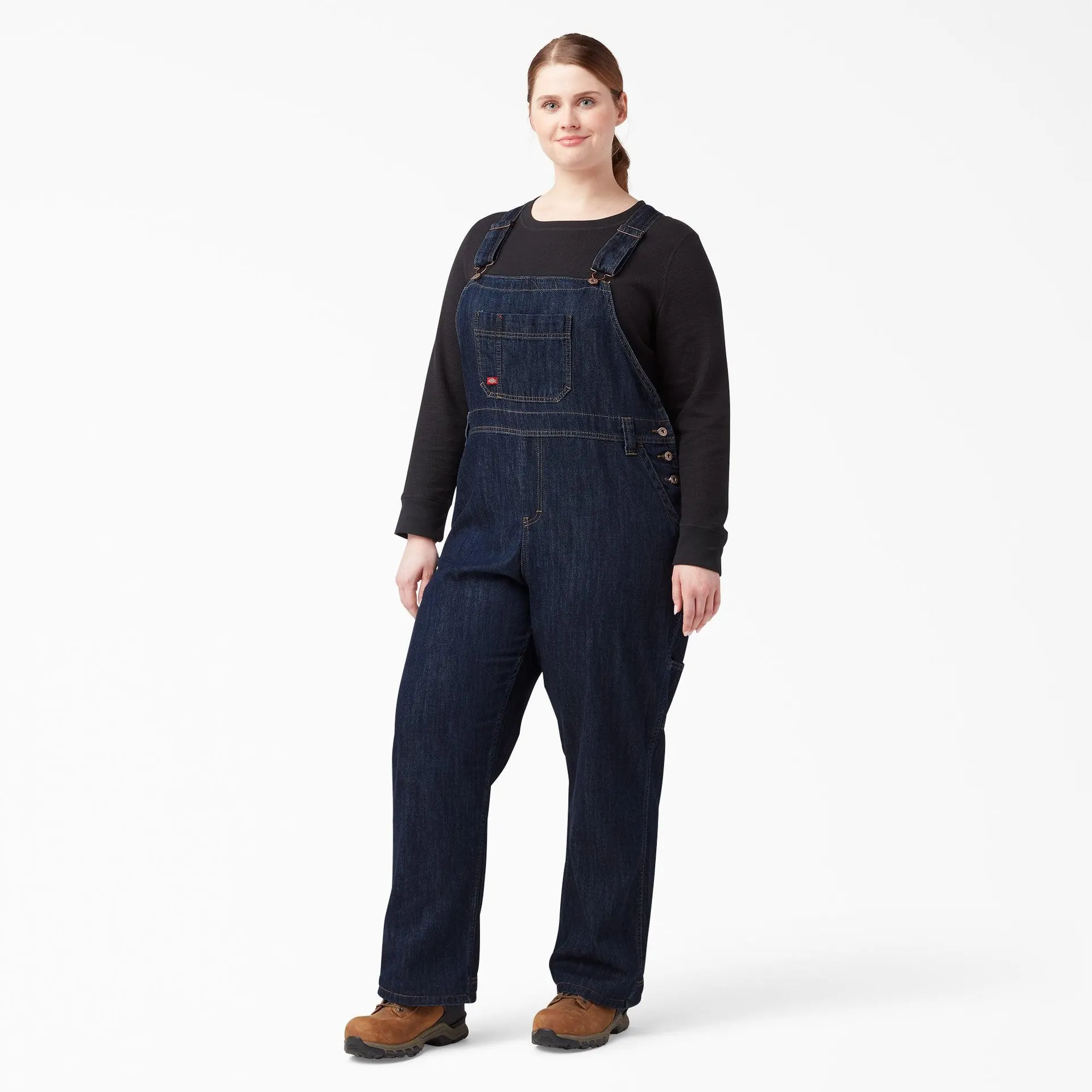 Women's Plus Relaxed Fit Bib Overalls