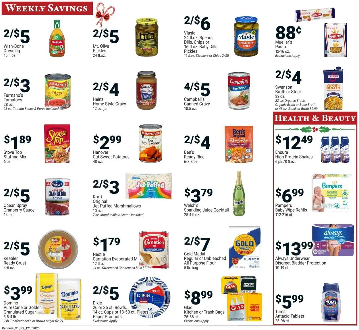 Weekly ad Redner’s Warehouse Market Current weekly ad from December 18 to December 24 2025 - Page 2