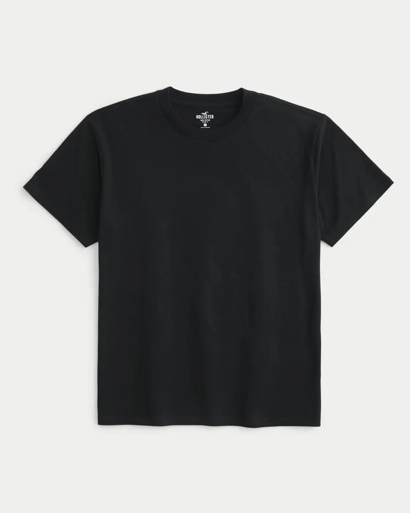 Relaxed Cotton Crew T-Shirt