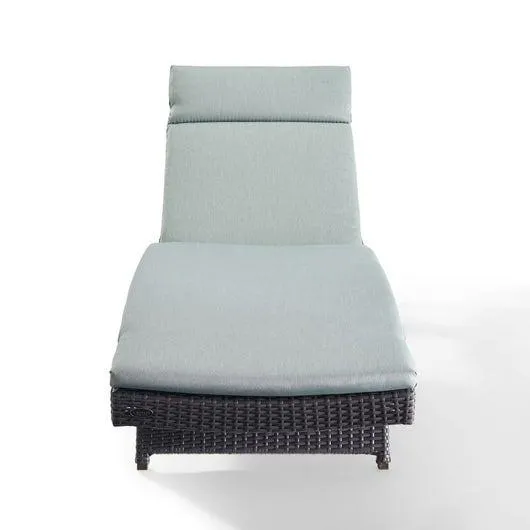 Biscayne Wicker Outdoor Chaise Lounge