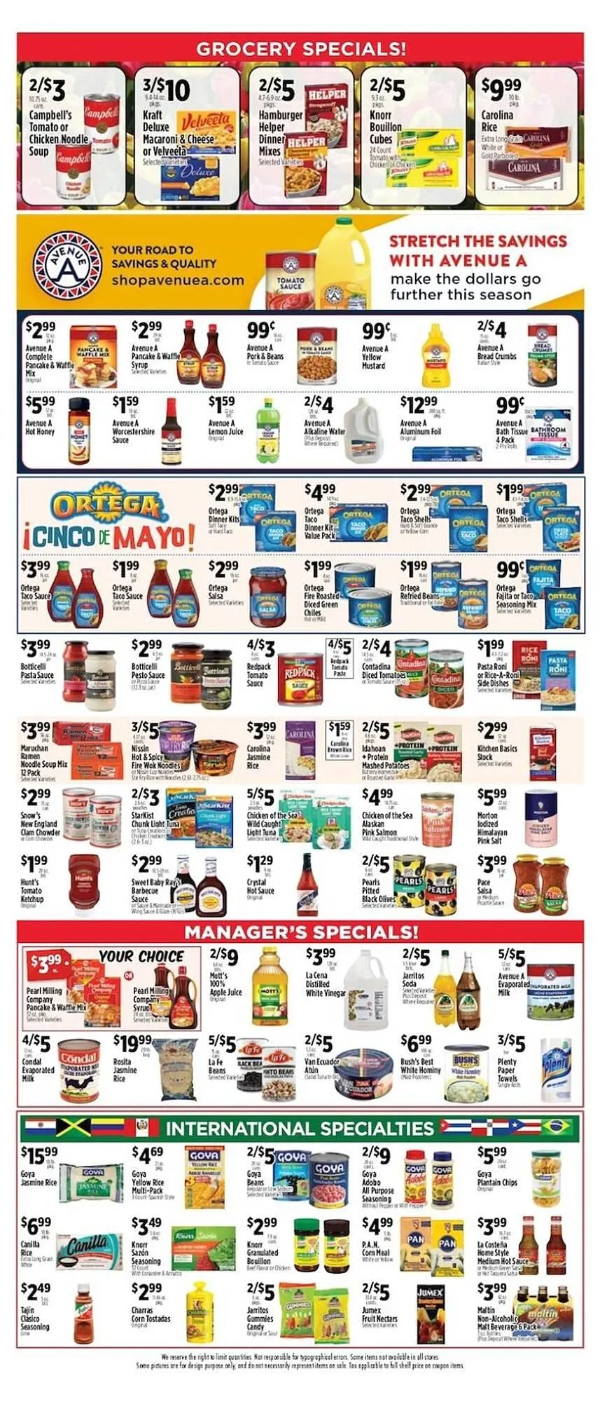 Weekly promotion Pioneer Supermarkets weekly ad spanning from May 3 to May 9 2026 - Page 2 for Catalogue 365