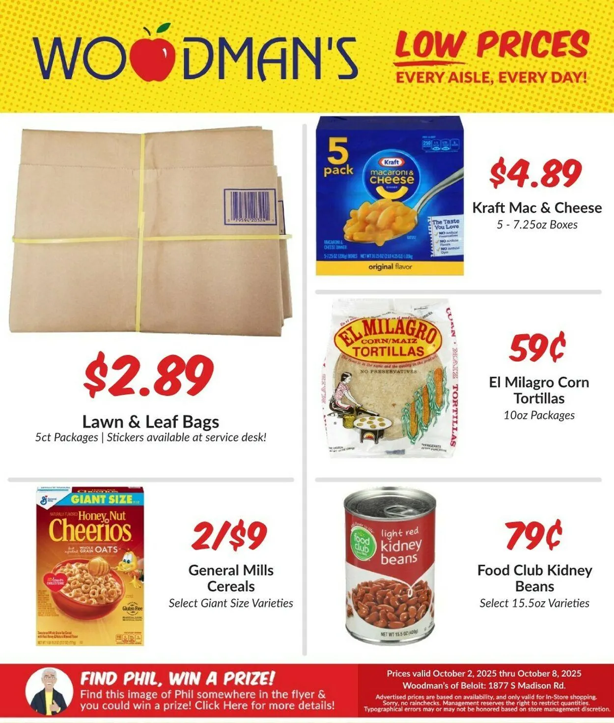 Weekly ad Woodman's Market - BELOIT, WI from October 2 to October 8 2025 - Page 1