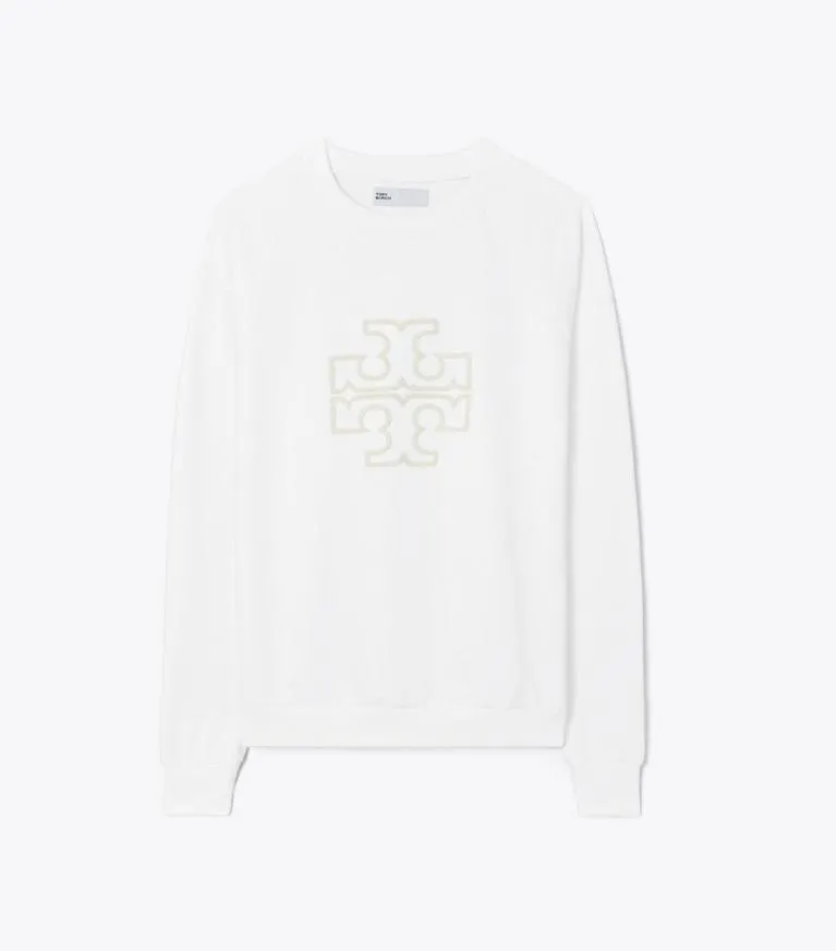 HEAVY FRENCH TERRY LOGO CREWNECK