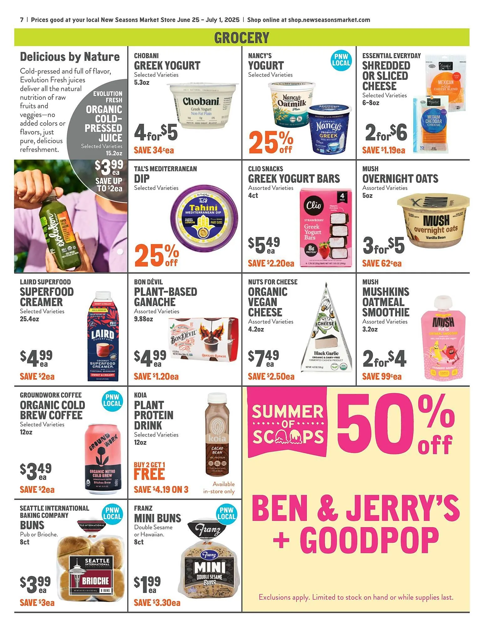 Weekly ad New Seasons Market ad from June 25 to July 1 2025 - Page 7
