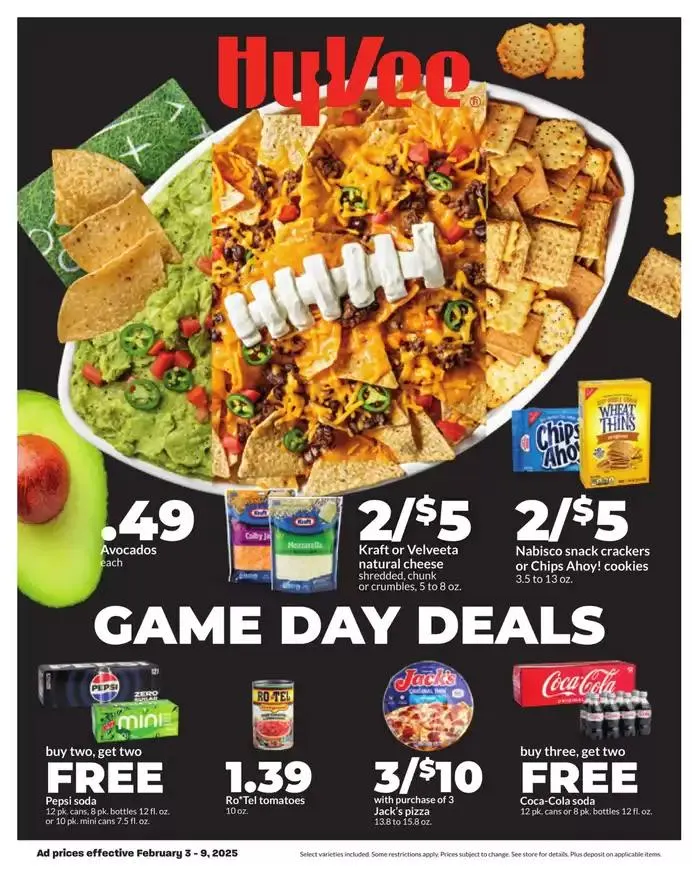 Weekly ad Top deals and discounts from February 3 to February 9 2025 - Page 1