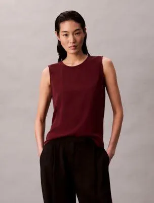 Flowing Relaxed Sleeveless Top
