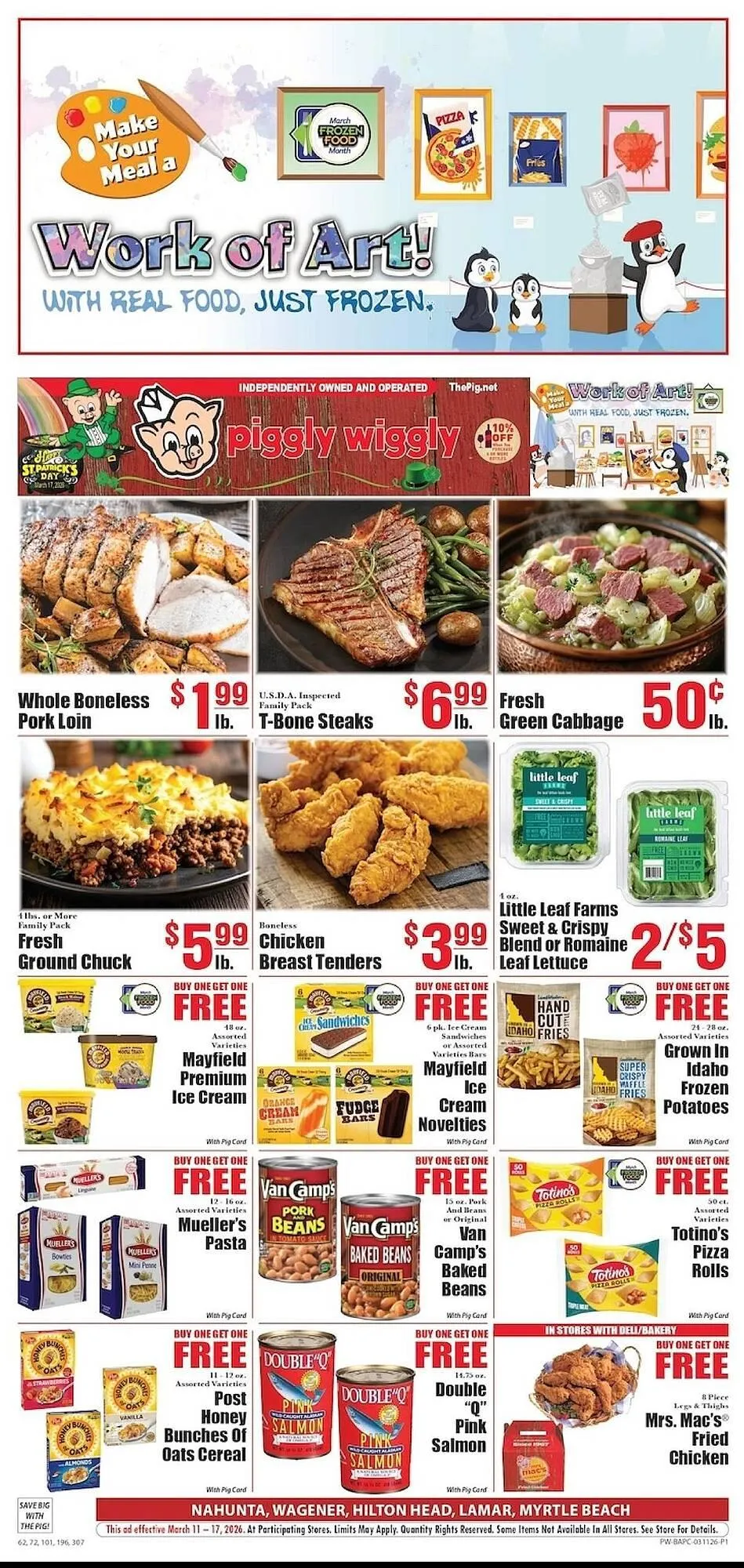 Weekly ad Piggly Wiggly weekly ad from March 11 to March 17 2026 - Page 1