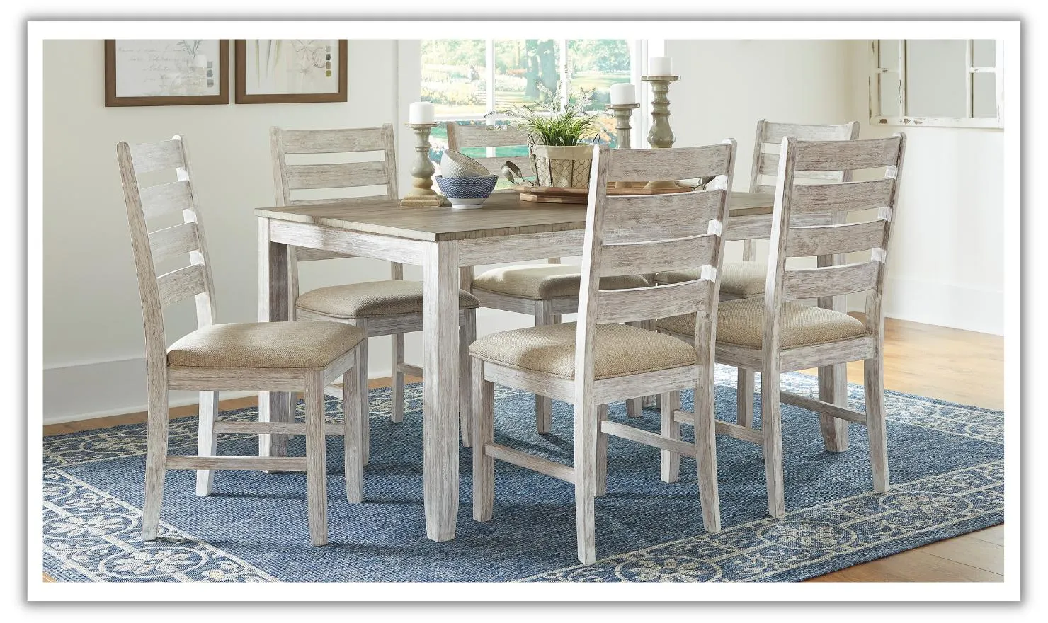 Modern Heritage Skempton 7 Pieces Dining Room Set
