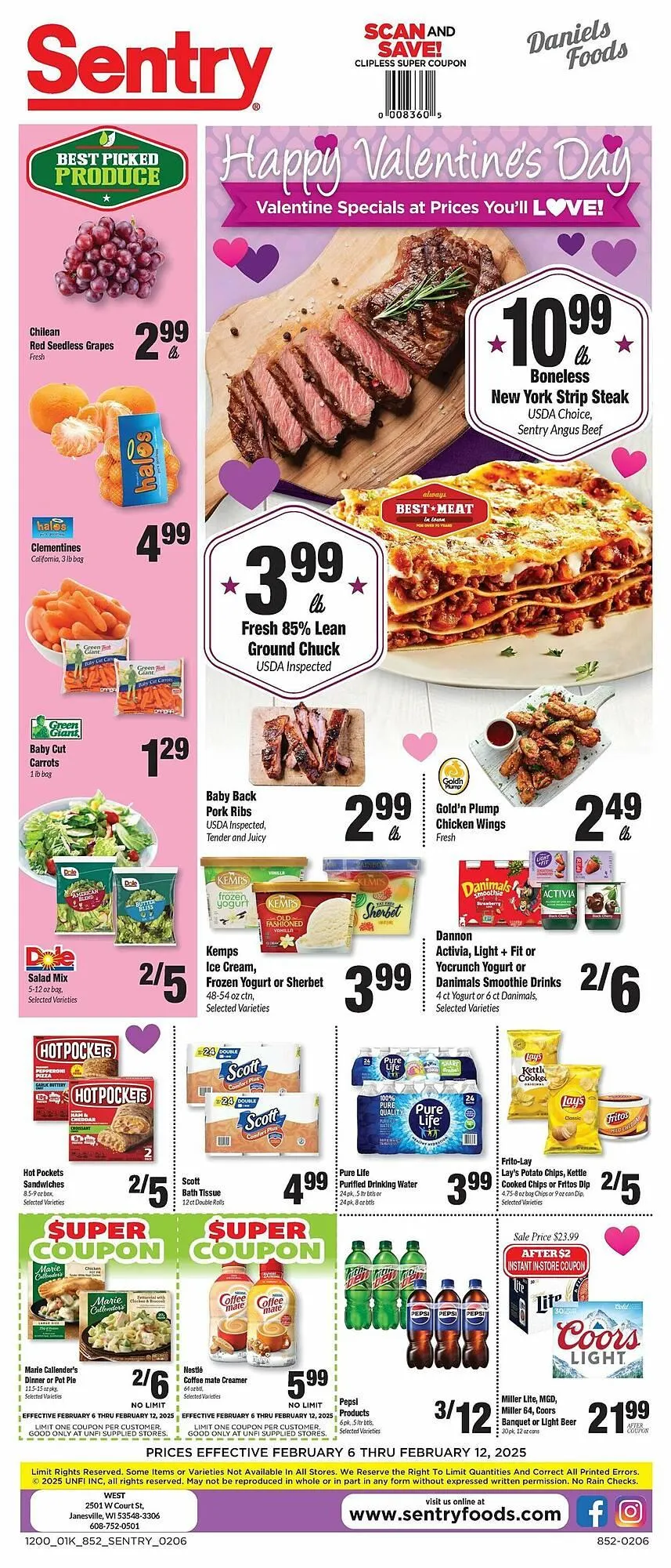 Weekly ad Sentry Weekly Ad from February 6 to February 12 2025 - Page 1