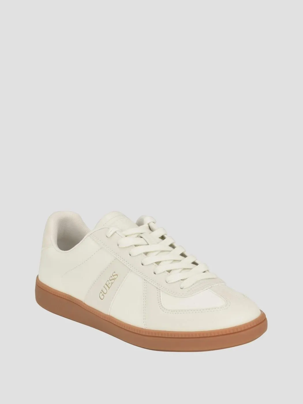 Bishan Faux-Leather Sneakers