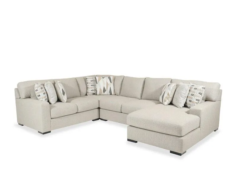 Laurelgrove 4-Piece Sectional with Chaise