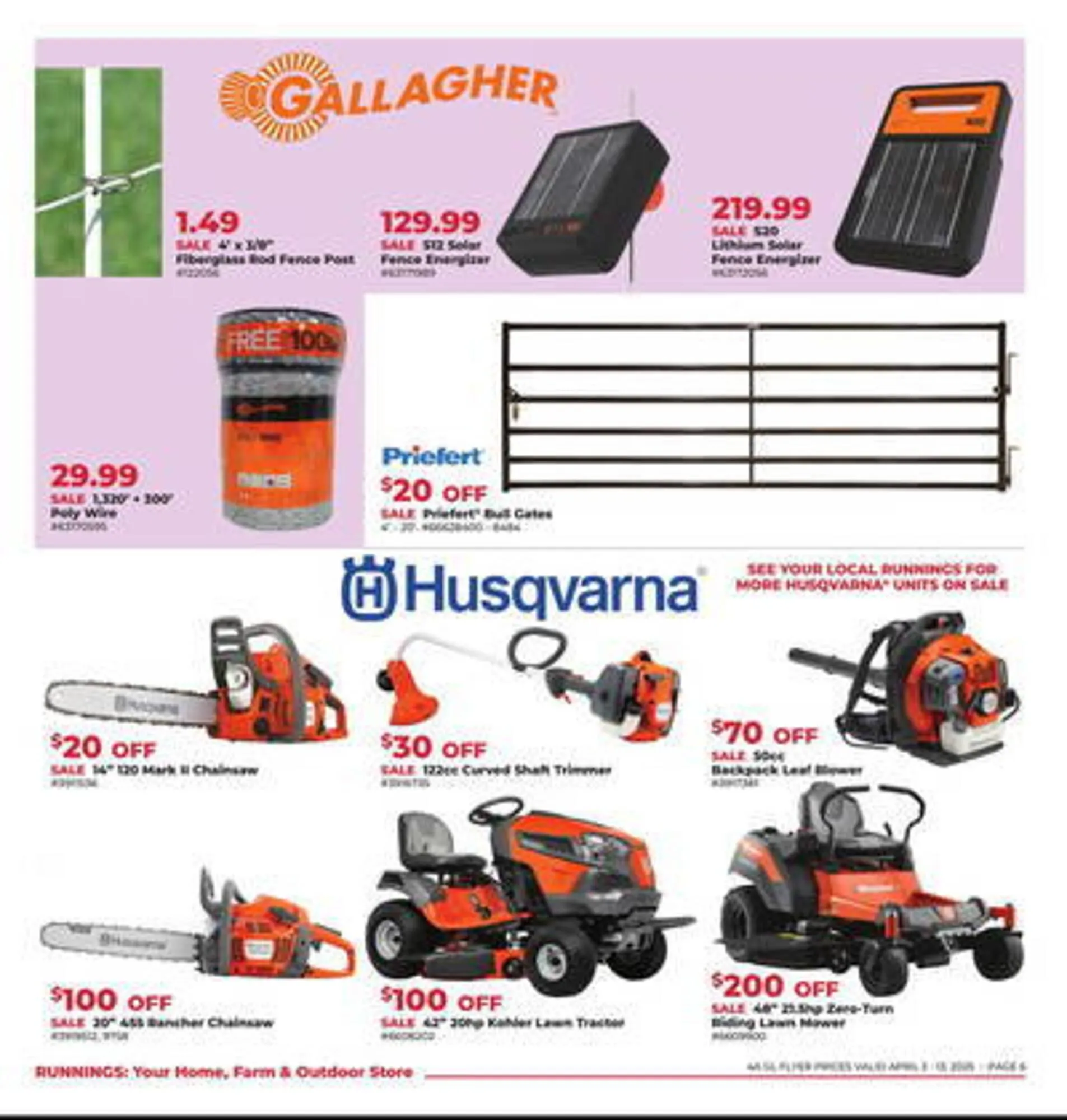 Catálogo de Runnings Weekly Ad 3 de abril al 13 de abril 2025 - Página 6