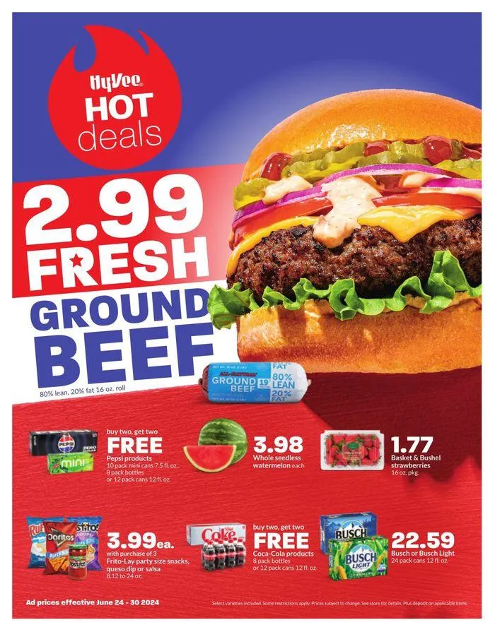 Weekly ad Hot Deals from June 24 to June 30 2024 - Page 1