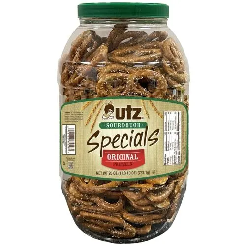 UTZ Sourdough Pretzel Barrel, 26oz