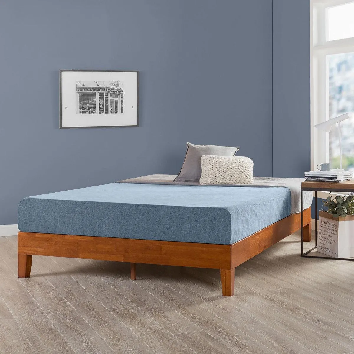 Amaryn Solid Wood Platform Bed