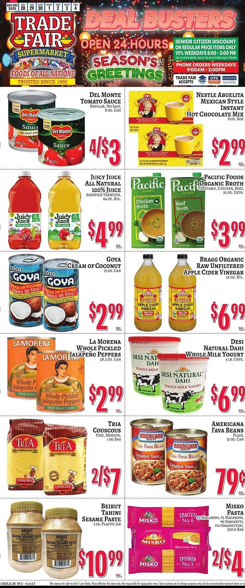 Weekly ad Trade Fair Supermarket weekly ad from November 28 to December 4 2025 - Page 3