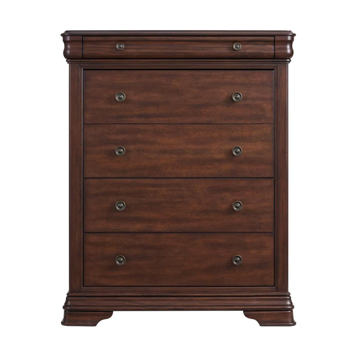 Phillipe 5-Drawer Chest by Elements - Brown