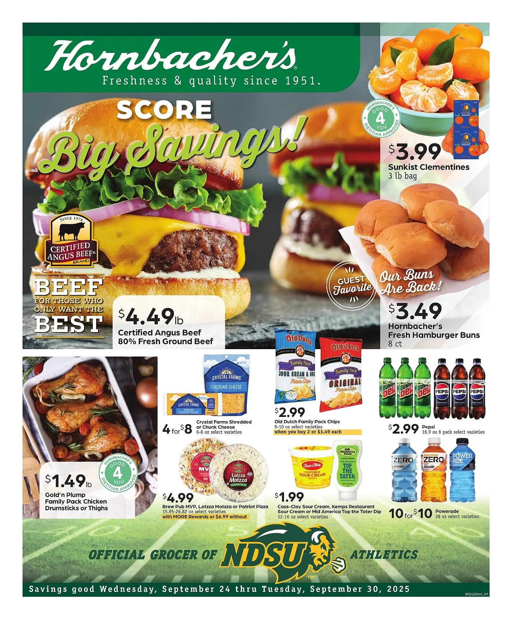 Weekly ad Hornbacher's weekly ad from September 24 to September 30 2025 - Page 1