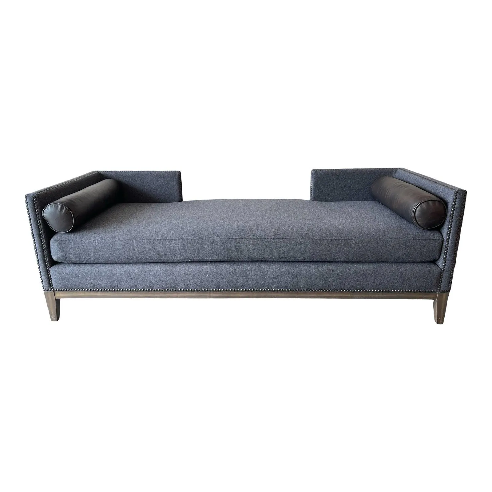 Dark Grey Wool Sofa