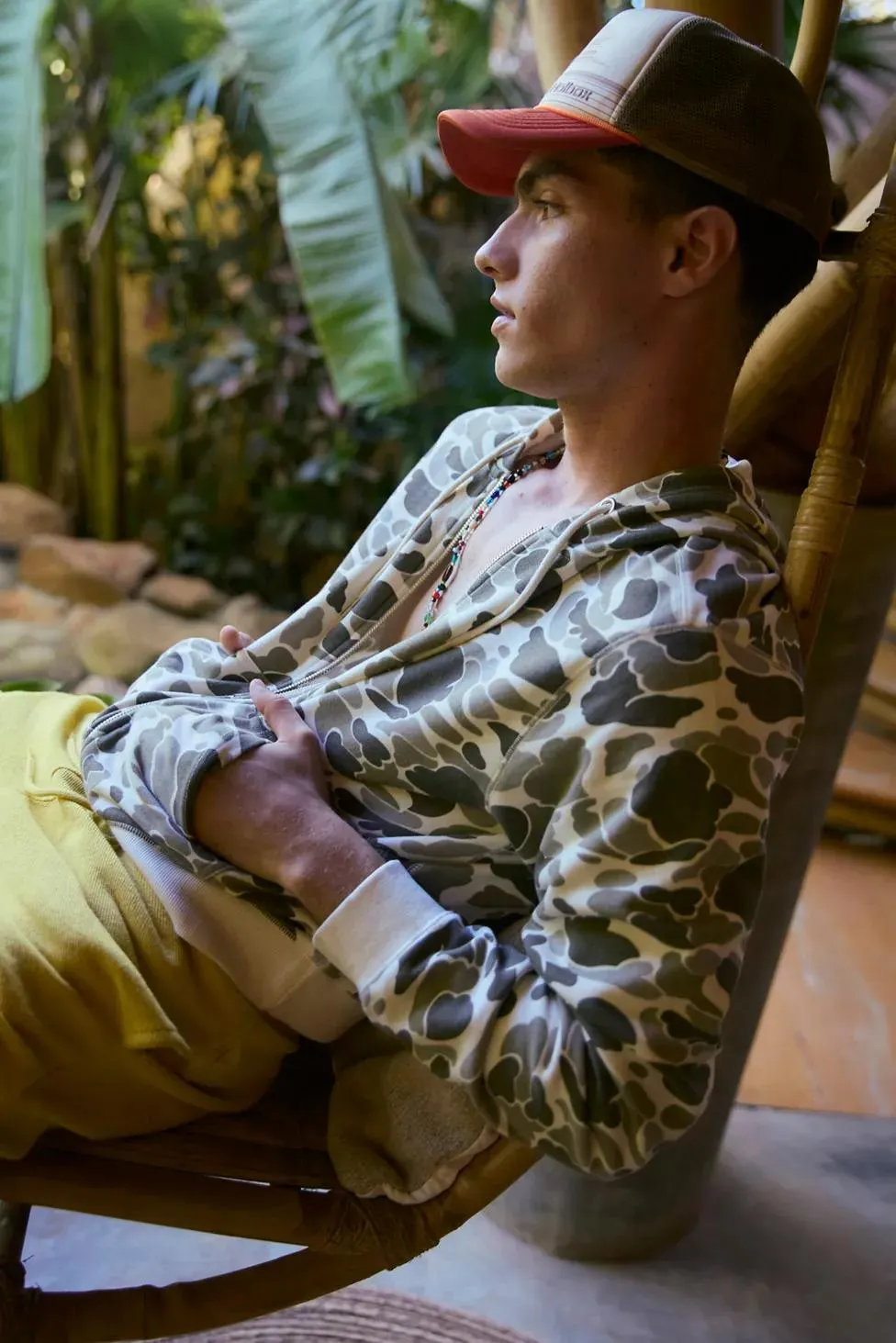 BDG Bonfire Graphic Full Zip Sweatshirt