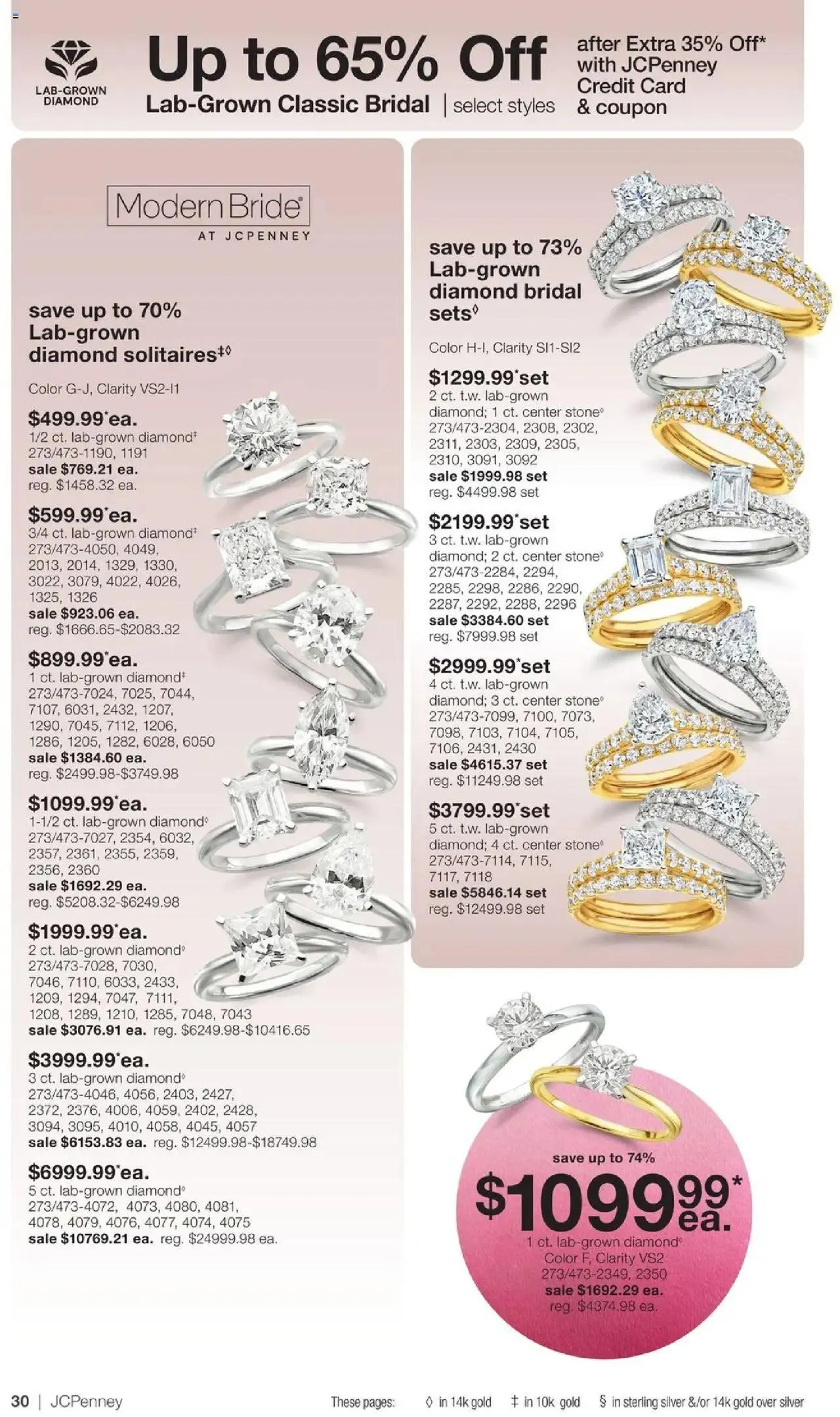 Weekly ad JCPenney Mother’s Day Jewelry Sale from April 10 to May 14 2025 - Page 29