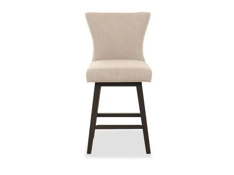 Effie Flax Swivel Counterstool