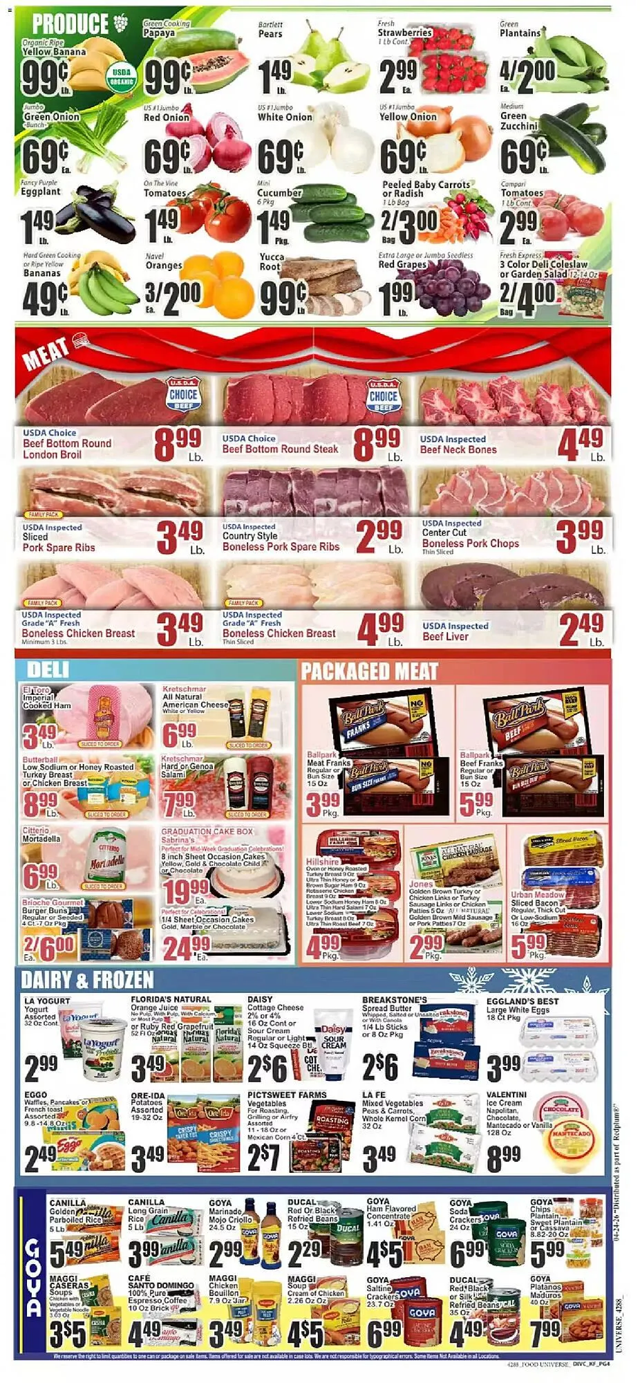Weekly ad Food Universe circular from April 24 to May 1 2026 - Page 4