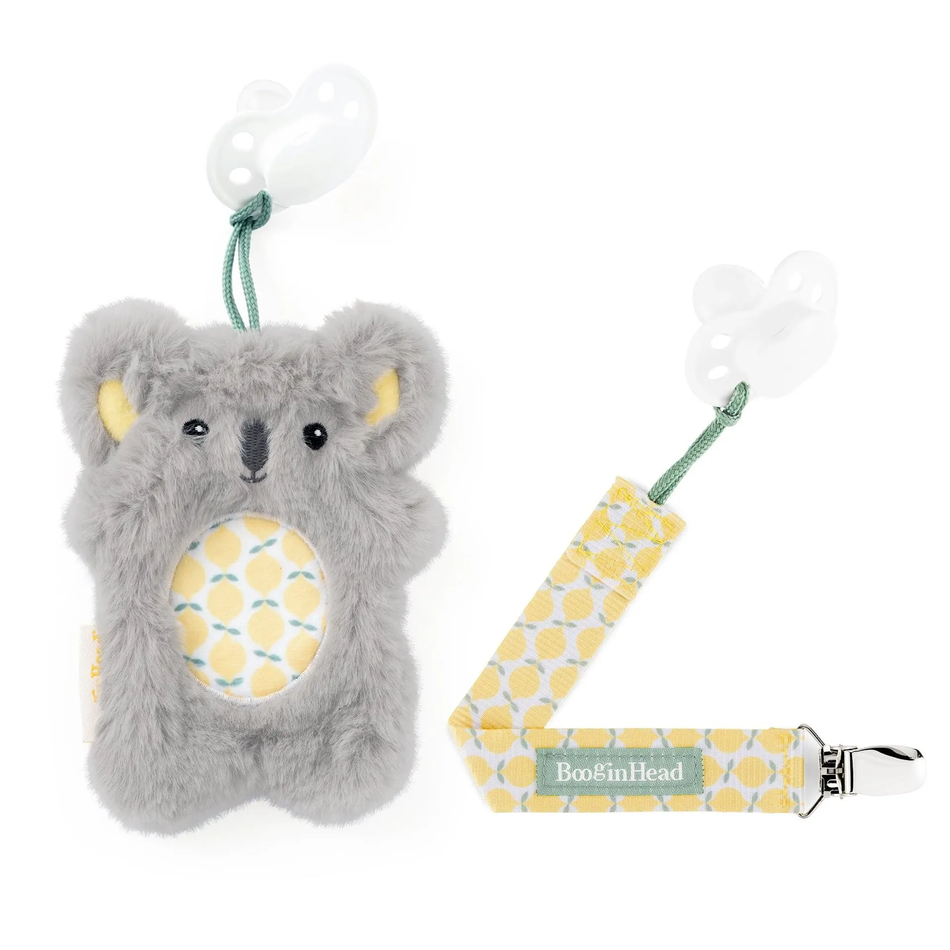 BooginHead PaciPal Pacifier in Gray Koala