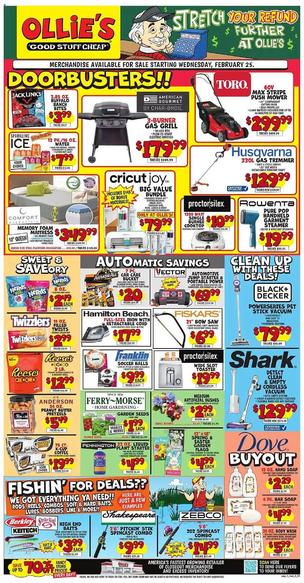 Weekly ad Ollie's weekly ad from February 25 to March 5 2026 - Page 1