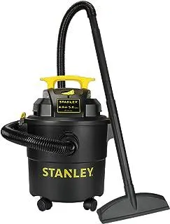 Stanley SL18115P Wet/Dry Vacuum, 5 Gallon, 4 Horsepower, 4.0 HP AC, Black