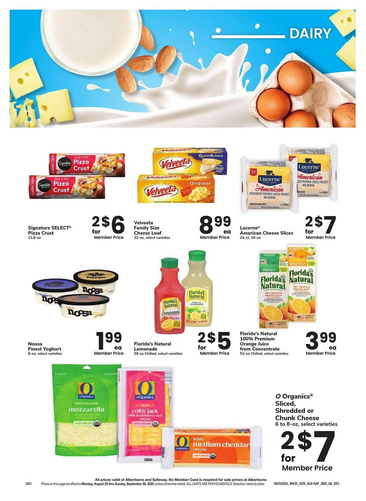 Weekly ad Albertsons Weekly Ad from August 25 to September 28 2025 - Page 8